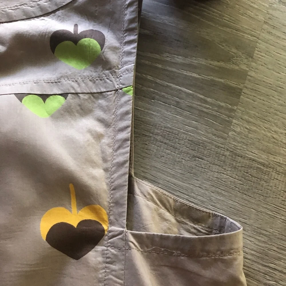 Marc by Marc Jacobs Y2K Heart Leaves Pinafore Dress. - Picture 7 of 8